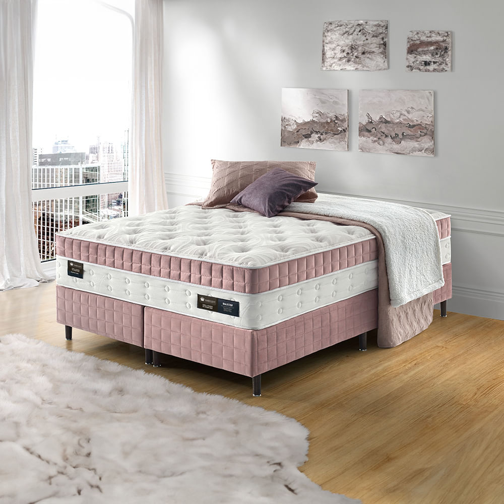 Colchão Master 40cm Molas Ensacadas D35HR 160kg